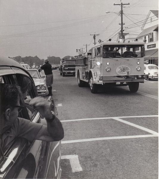 Engine 102- &quot;The Stinger&quot; a 1972 American LaFrance in the annual Smokey Bear Parade