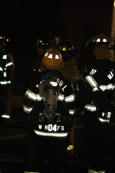 Captain Perkins at Live Propane Fires in 2009