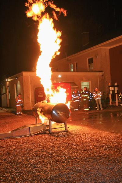 Live Propane Fires in 2009