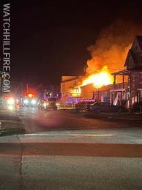 Firefighters from Misquamicut and Watch Hill were confronted with intense flames at a fire on Thursday September 5, 2024. 